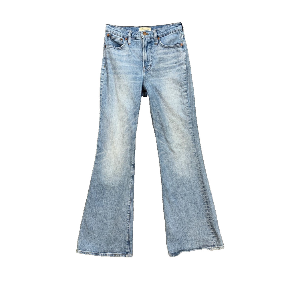 Madewell Jeans Womens 25 Blue The Perfect Vintage Flare High Rise Delavan Wash